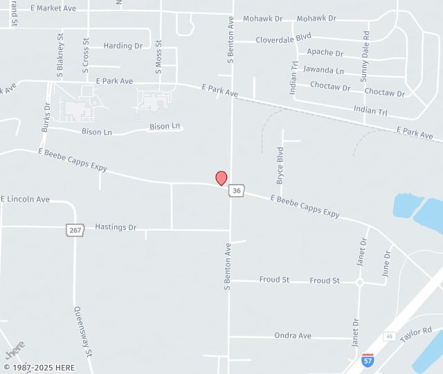 Location Map: 1903 E Beebe - Capps Expy Searcy, AR 72143